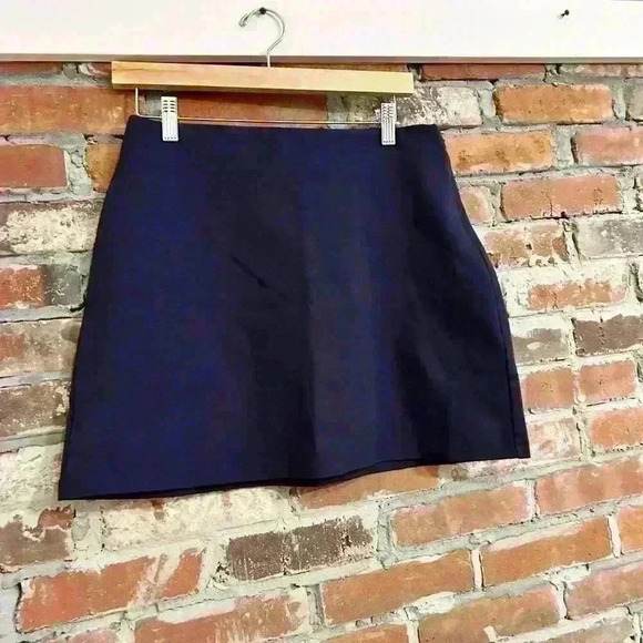 Daily Ritual Navy Blue Mini Skirt Size Small - Picture 2 of 7